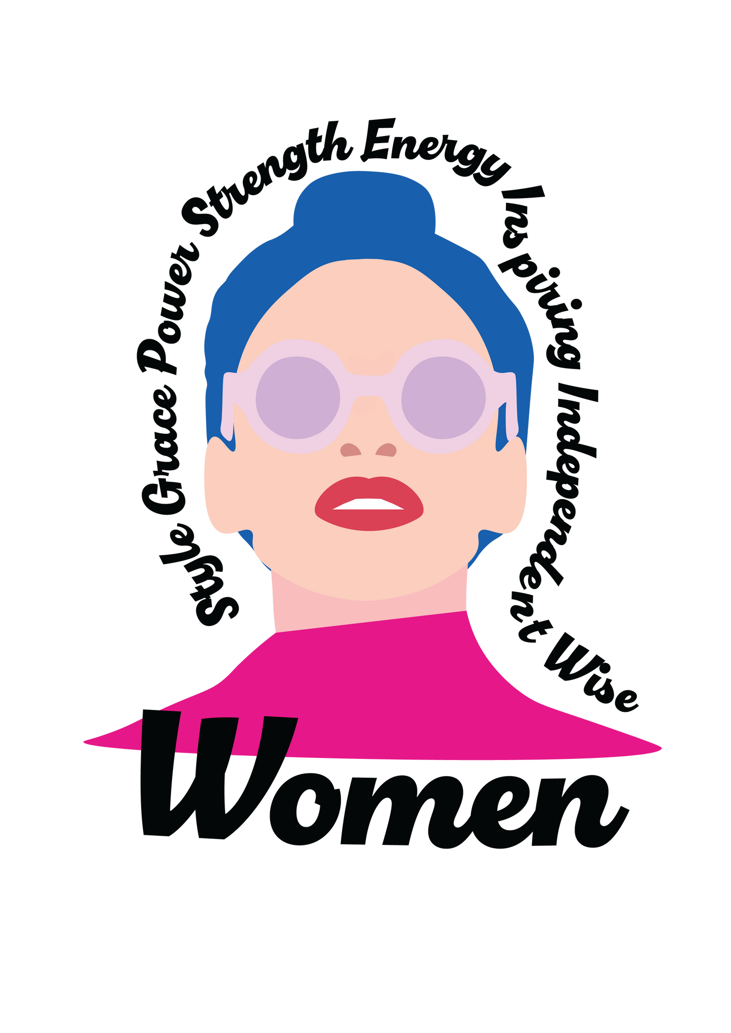 Women (Blue Hair)